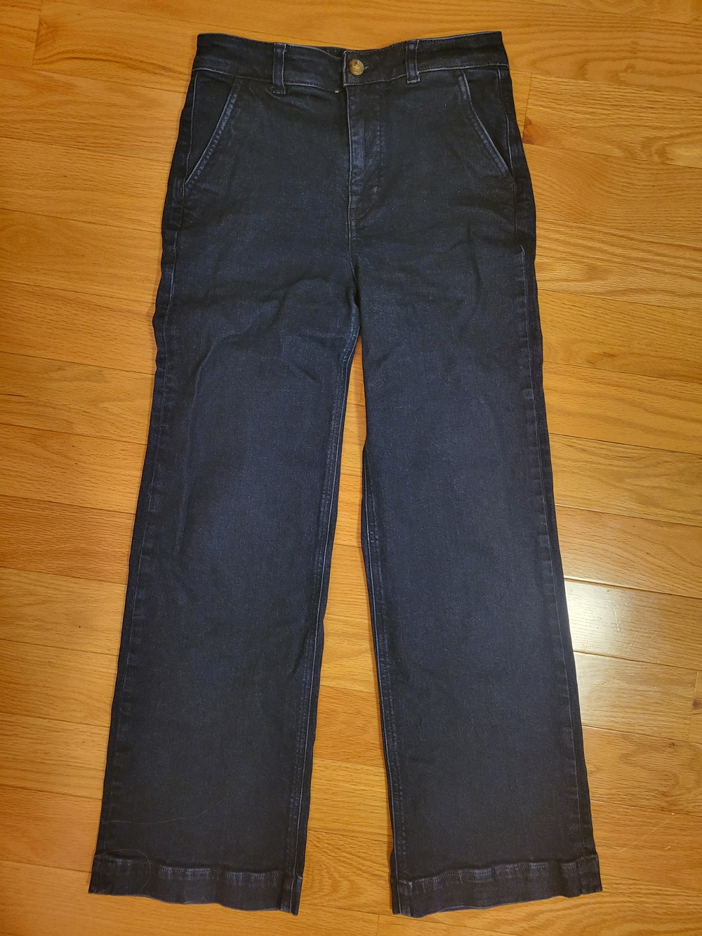 J. Crew Navy Wide-Leg Jeans